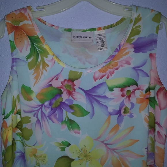 2 PIECE Floral Maxi Skirt & Tank Outfit Set S / 6 - Picture 8 of 16